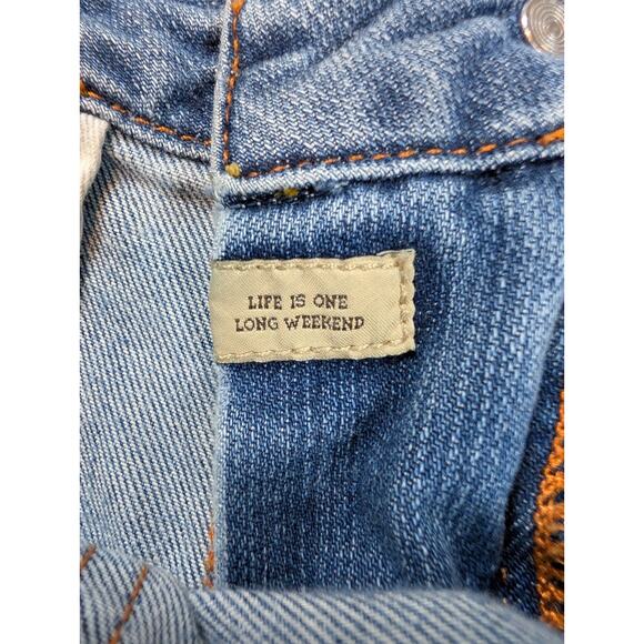 Tommy Bahama Standard Jean Men 38x35 Light Wash Classic Fit Straight Grunge Y2K - Picture 11 of 11